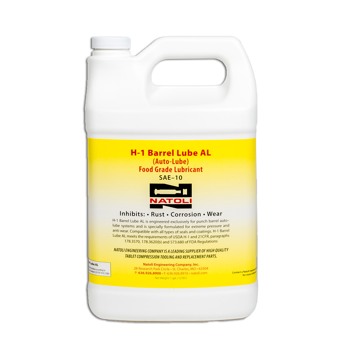 H1 FDA BARREL LUBE (AUTOLUBE) GALLON