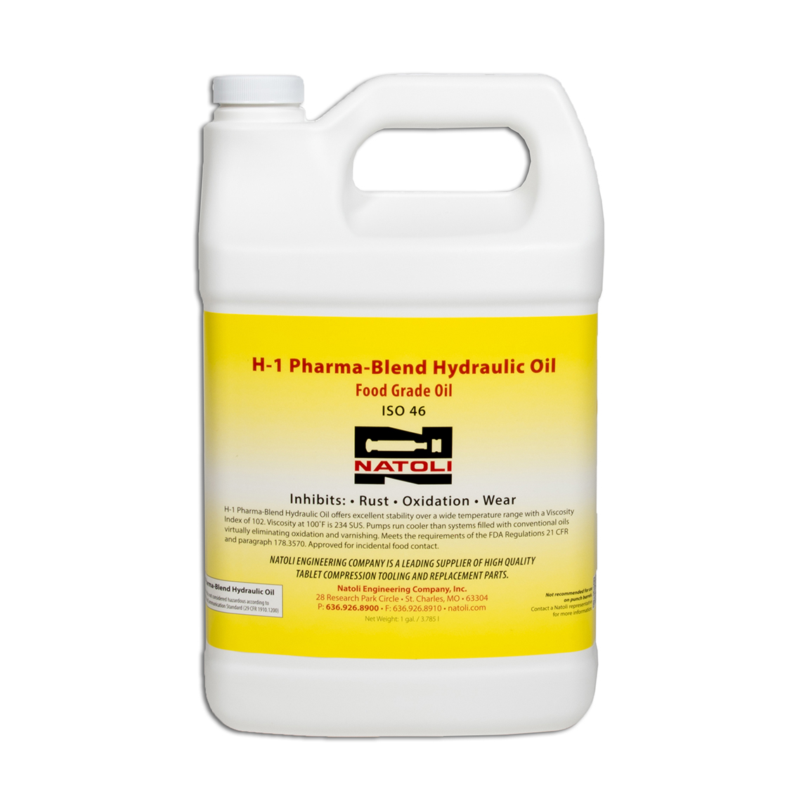 PHARMABLEND FOOD GRADE HYDRAULIC OIL; 1 GAL
