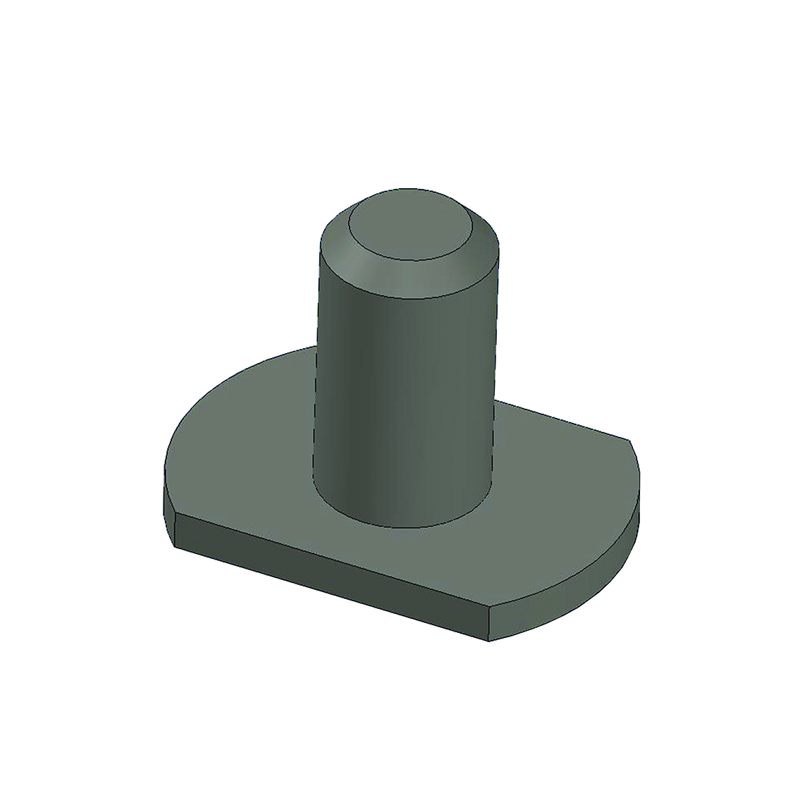VERTICAL SHAFT RETAINING CLIP